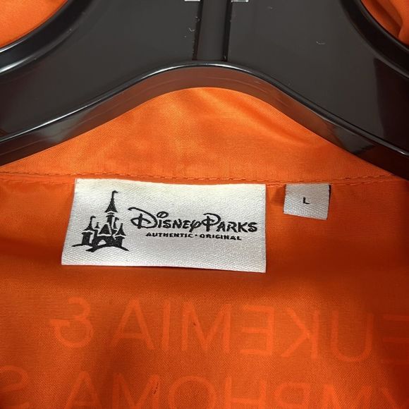 Walt Disney World 2014 Marathon Volunteer Windbreaker Jacket Adult Large 3068 - Picture 12 of 14